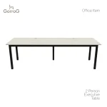 2 Person Executive Table for Office